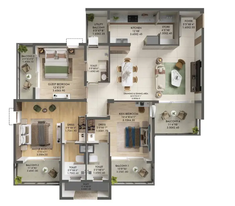 ashiana-aaroham-site-map2